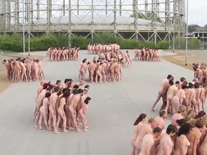 British nudist kith and kin alongside line up 2